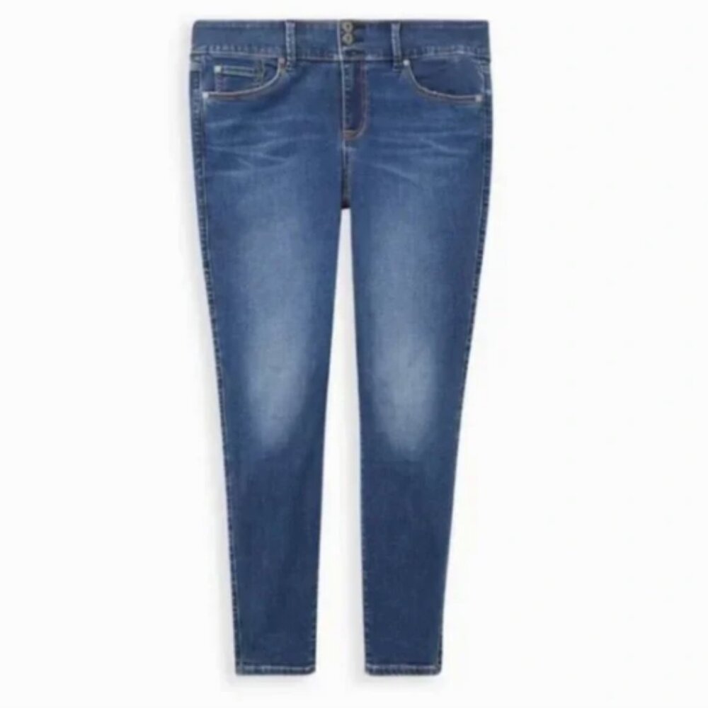 Torrid Jeans Sky High Skinny Jegging Super Soft SZ 16S LIKE NEW